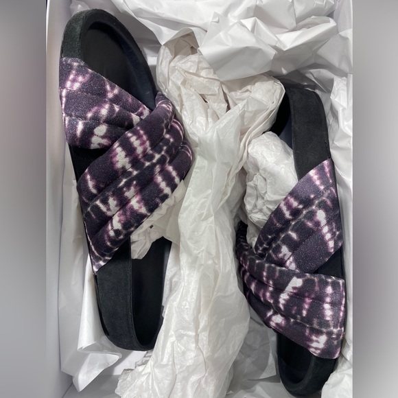 Isabel Marant Holden Slide Sandal Faded Night size 39 EU - Picture 5 of 5
